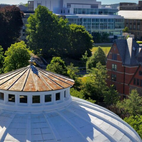Sibley Dome catches the morning light.