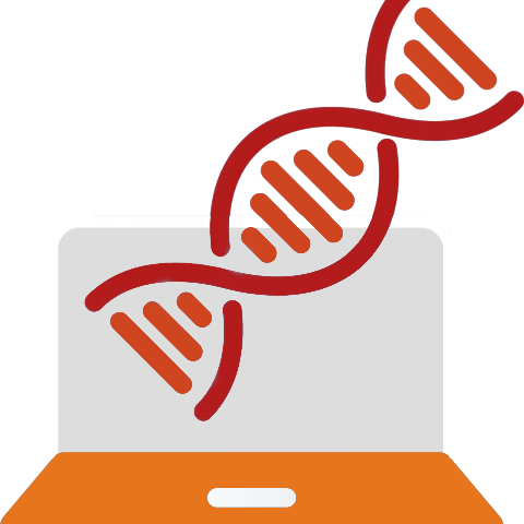 Icon representing DNA research
